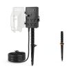 SURAIELEC Outdoor Timer 15FT Cord Dusk to Dawn Sensor-6