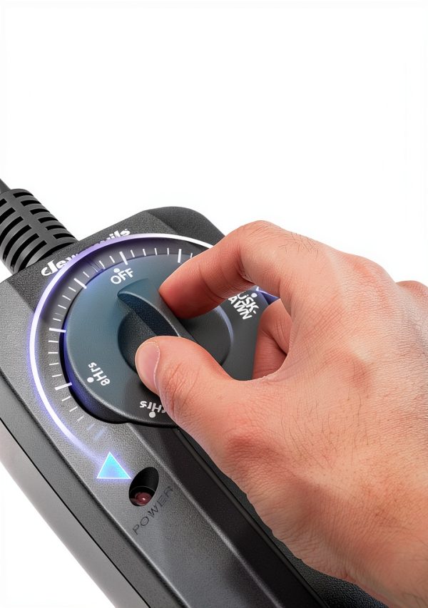 Plug In Timer DEWENWILS Waterproof Mechanical Outdoor-4
