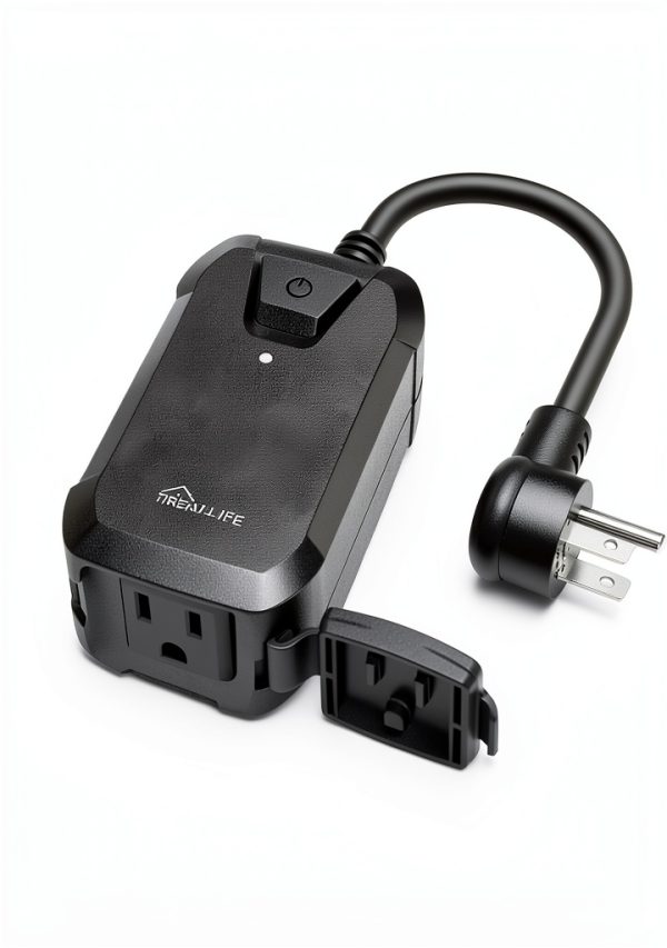 TREATLIFE Outdoor Dimmer Plug Smart Control 400W-1