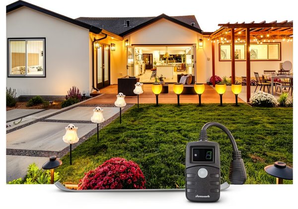 DEWENWILS Plug In Timer 5 Modes Waterproof Indoor Outdoor-2