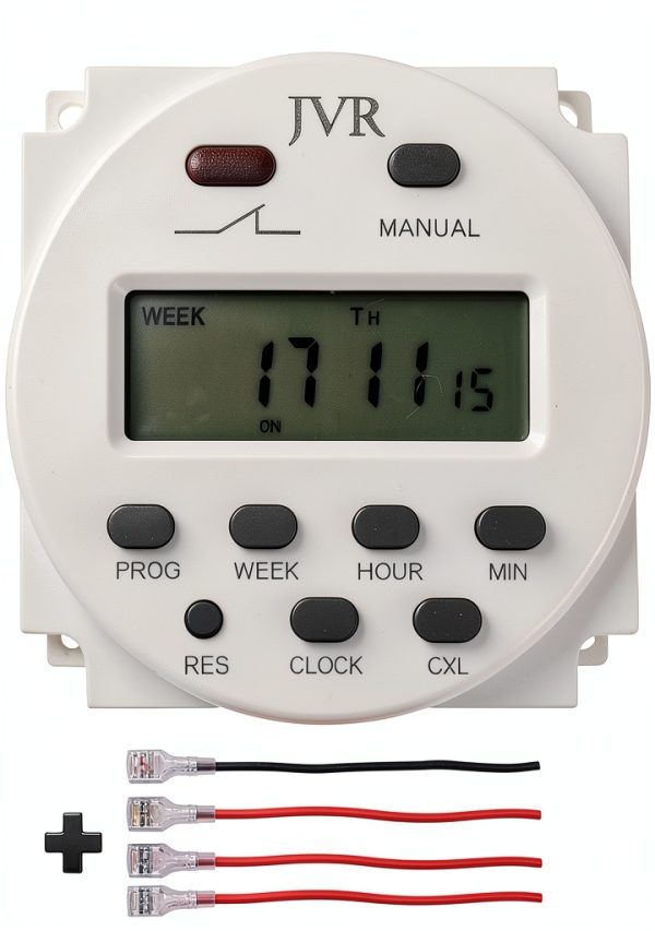 JVR Timer Switch 16 Settings Energy Efficient 12V DC-0