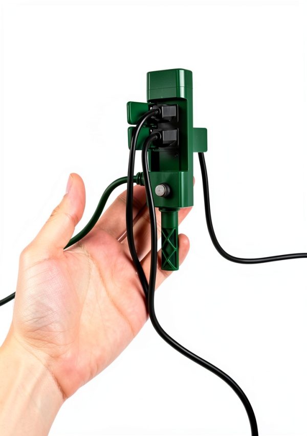 HBN Outdoor Smart Plug App Voice Control Green 13WT-3