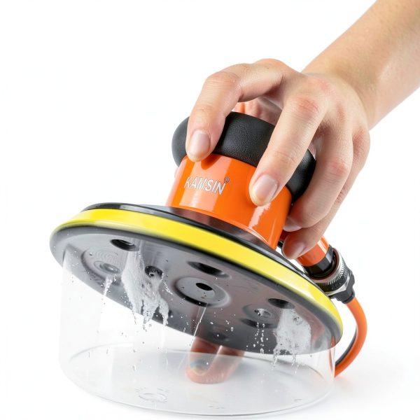 KAMSIN 6 Inch Air Sander 11000 RPM Ergonomic Design-1