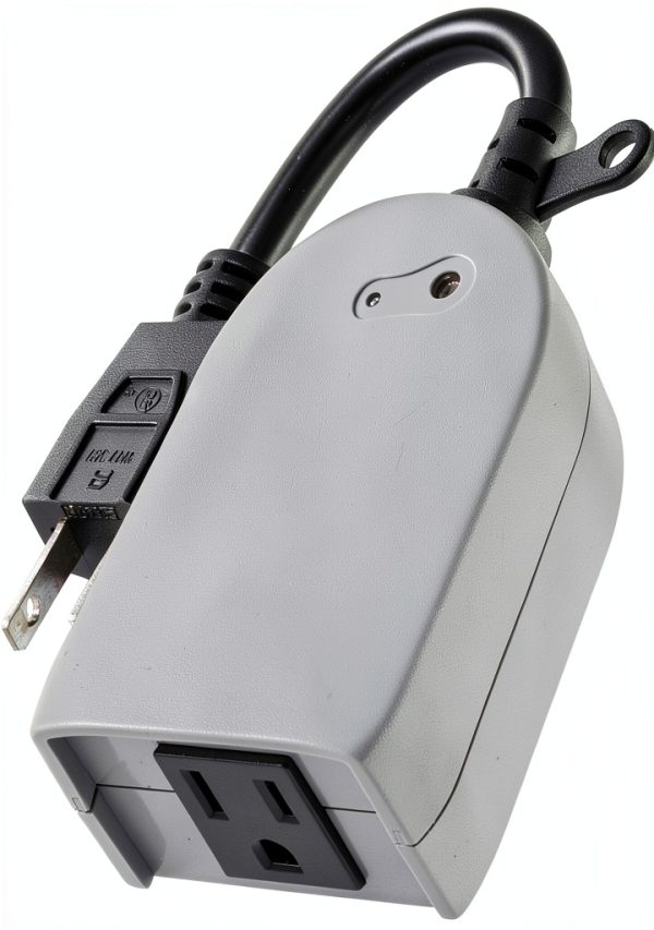 UltraPro Dusk to Dawn Timer Gray Plug In Outdoor Lighting-0