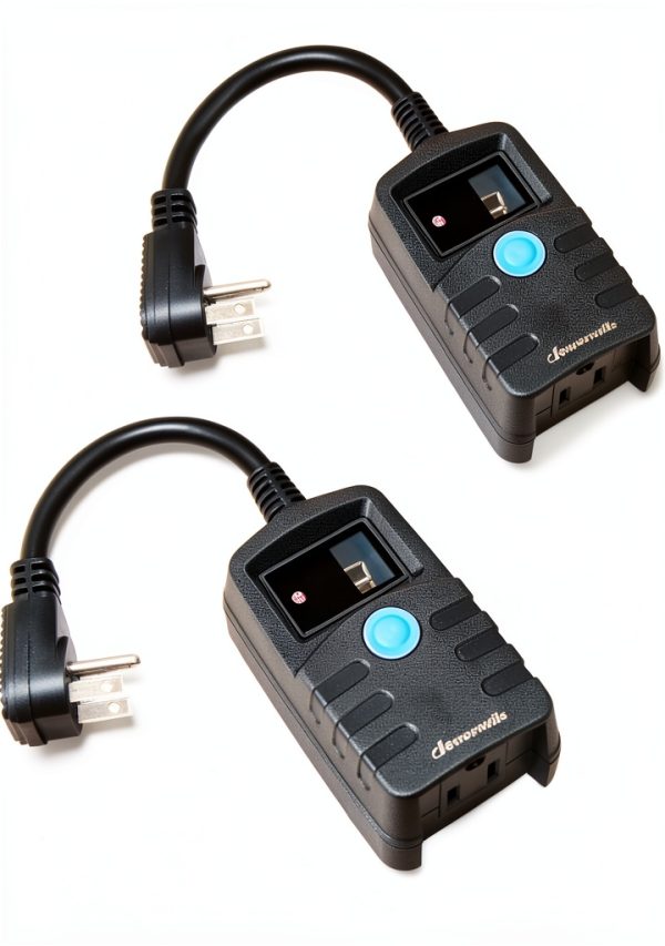 DEWENWILS Plug In Timer 5 Modes Waterproof Indoor Outdoor-0