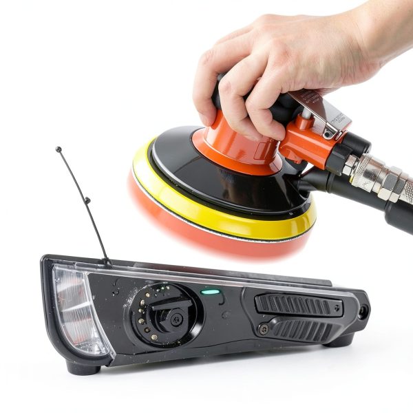 KAMSIN 6 Inch Air Sander 11000 RPM Ergonomic Design-4