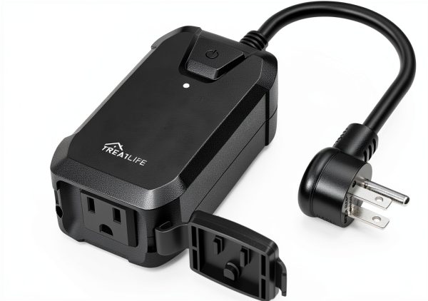 TREATLIFE Outdoor Dimmer Plug Smart Control 400W-0