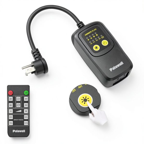 Palawell Wireless Remote Dimmer Plug In Dimmers IP65-7