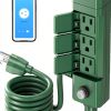 HBN Outdoor Smart Plug App Voice Control Green 13WT-0
