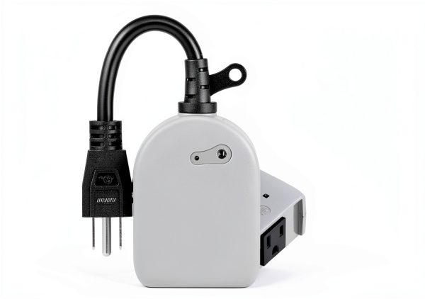 UltraPro Dusk to Dawn Timer Gray Plug In Outdoor Lighting-3