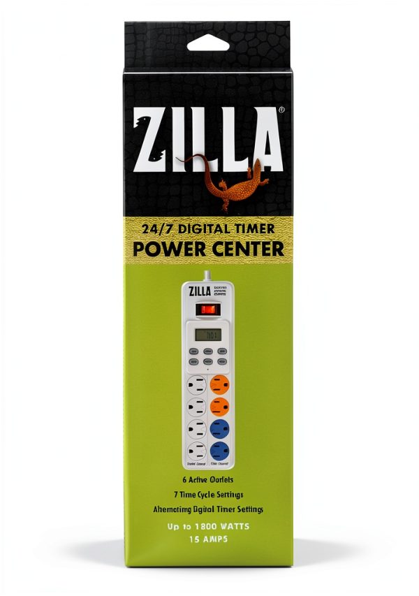 Central Garden Digital Timer Power Strip 8 Outlets-0