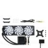 TRYX Panorama 360 ARGB 360mm AIO Cooler 6.67" AMOLED Screen 2025 P360A-8