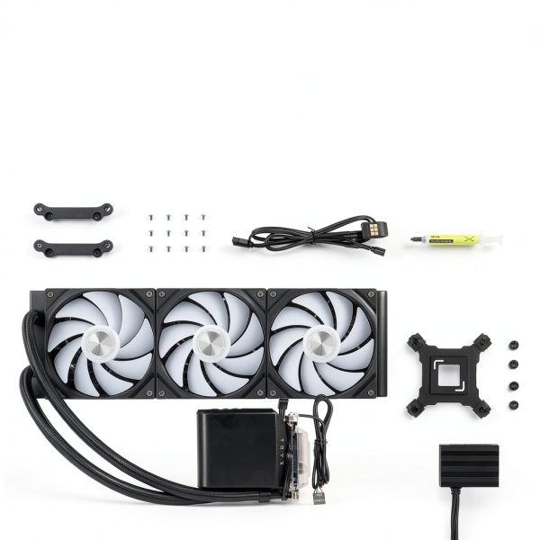 TRYX Panorama 360 ARGB 360mm AIO Cooler 6.67" AMOLED Screen 2025 P360A-8