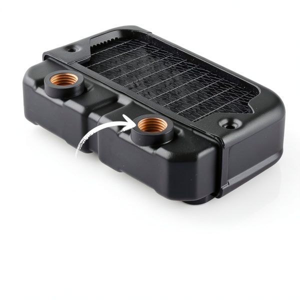 CORSAIR Hydro X Series XR5 360mm Water Cooling Radiator - Triple 120mm Fan Mounts - Premium Copper Construction - Easy Installation - Black-4