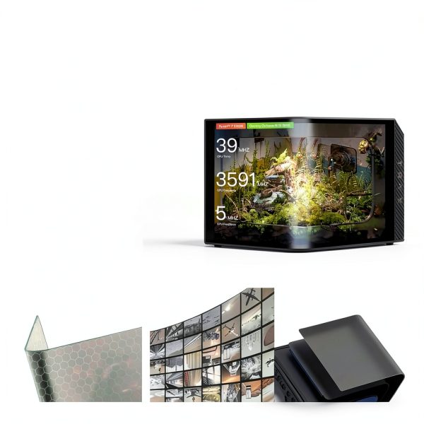 TRYX Panorama 360 ARGB 360mm AIO Cooler 6.67" AMOLED Screen 2025 P360A-2