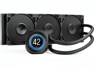 Corsair Nautilus 360 RS LCD CPU Cooler 360mm AIO IPS Screen Black-0