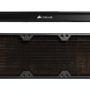 CORSAIR Hydro X Series XR5 360mm Water Cooling Radiator - Triple 120mm Fan Mounts - Premium Copper Construction - Easy Installation - Black-0