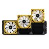 CORSAIR Hydro X Series XR5 360mm Water Cooling Radiator - Triple 120mm Fan Mounts - Premium Copper Construction - Easy Installation - Black-2