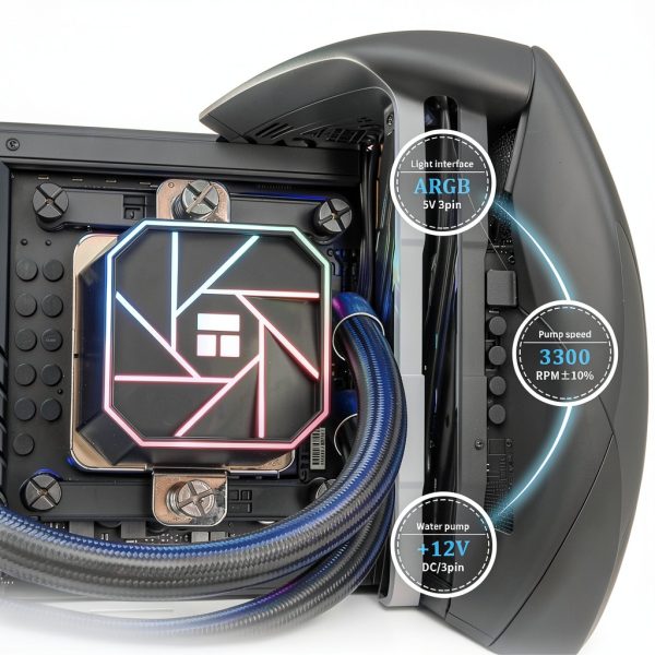 Thermalright Aqua Elite 360 V3 Water Cooling CPU Cooler with ARGB Fans-1