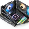 Corsair H60x RGB Elite Liquid CPU Cooler - 16 Dynamic RGBLEDs - SP120 Elite Series PWM Fan with AirGuide Technology - Intel® LGA 1700, 1200, 115X, 2066, AMD® AM5/AM4 Sockets - Black (Renewed)-3